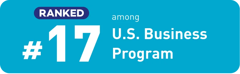 Rank 17 U.S. Business Program